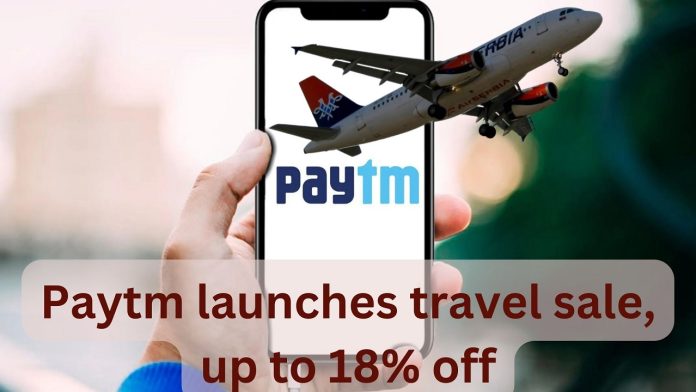Air Passenger: Good news! Paytm launches travel sale, up to 18% discount on flight ticket bookings Air Passenger: Good news! Paytm launches travel sale, up to 18% discount on flight ticket bookings