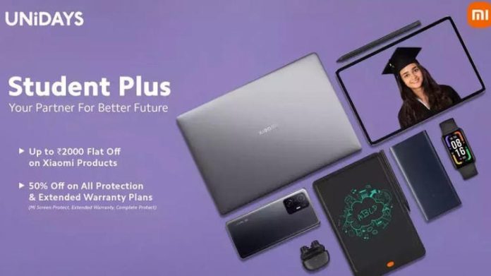 Xiaomi India's Students Plus Program launched, up to 50% discount is available Xiaomi India's Students Plus Program launched, up to 50% discount is available